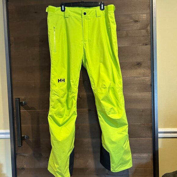 HELLY HANSEN Legendary Insulated Waterproof Ski Snowboard Snow Pant Sz Large - Picture 2 of 8